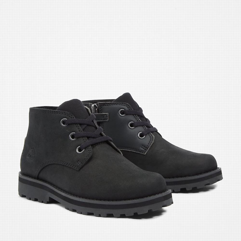 Timberland Courma Chukka Bot Çocuk Siyah | TR-6857E