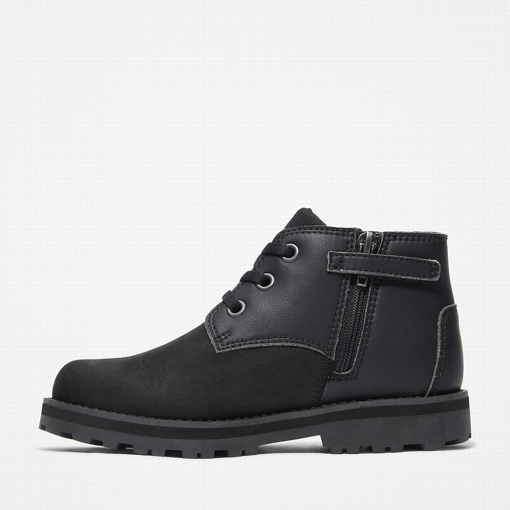 Timberland Courma Chukka Bot Çocuk Siyah | TR-6857E