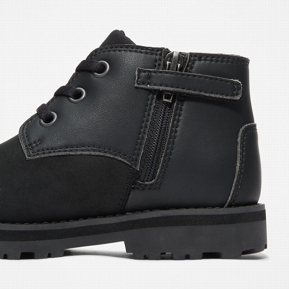 Timberland Courma Chukka Bot Çocuk Siyah | TR-6857E