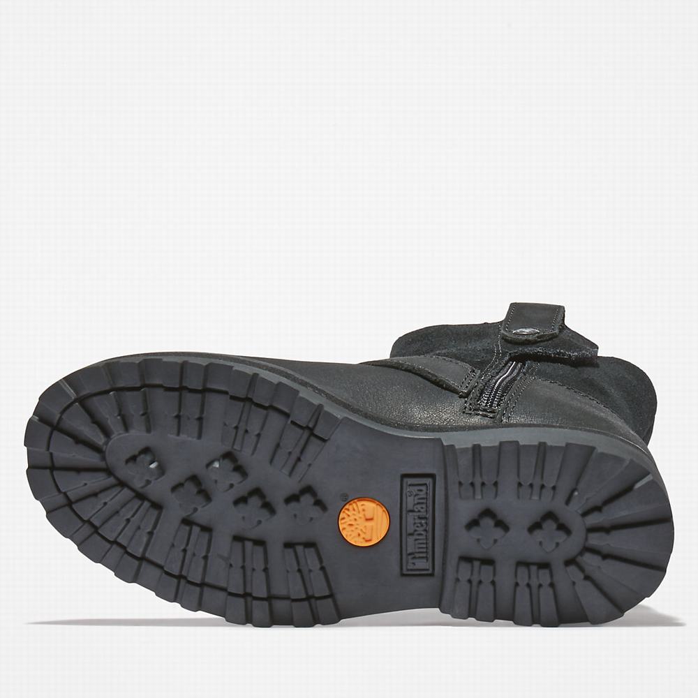 Timberland Courma Side-zip Winter Bot Çocuk Siyah | TR-1257K