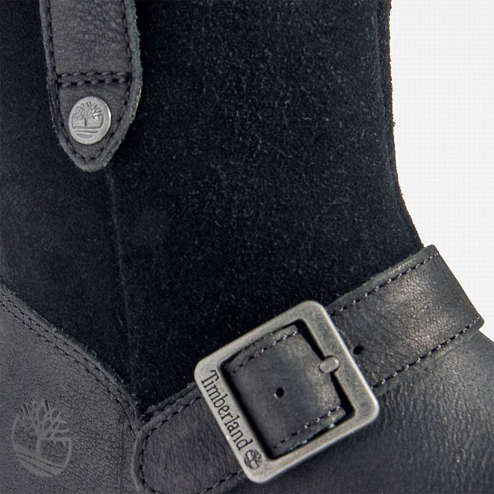 Timberland Courma Side-zip Winter Bot Çocuk Siyah | TR-1257K