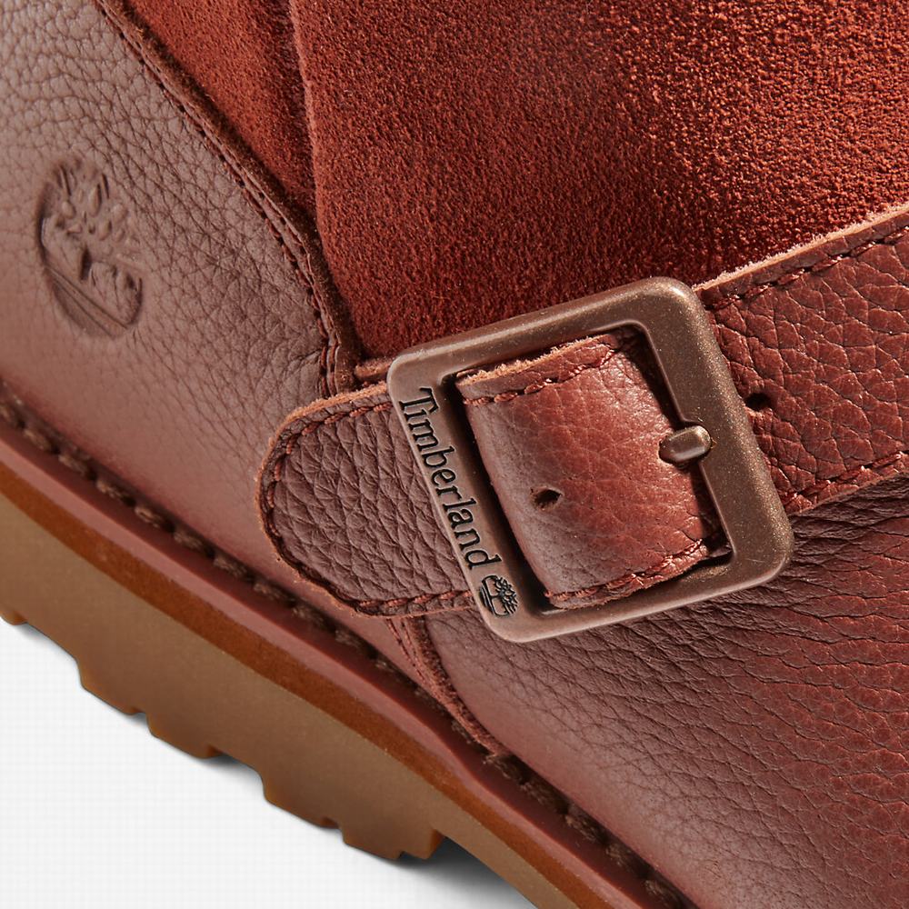 Timberland Courma Side-zip Winter Kışlık Bot Çocuk Kahverengi | TR-6218K