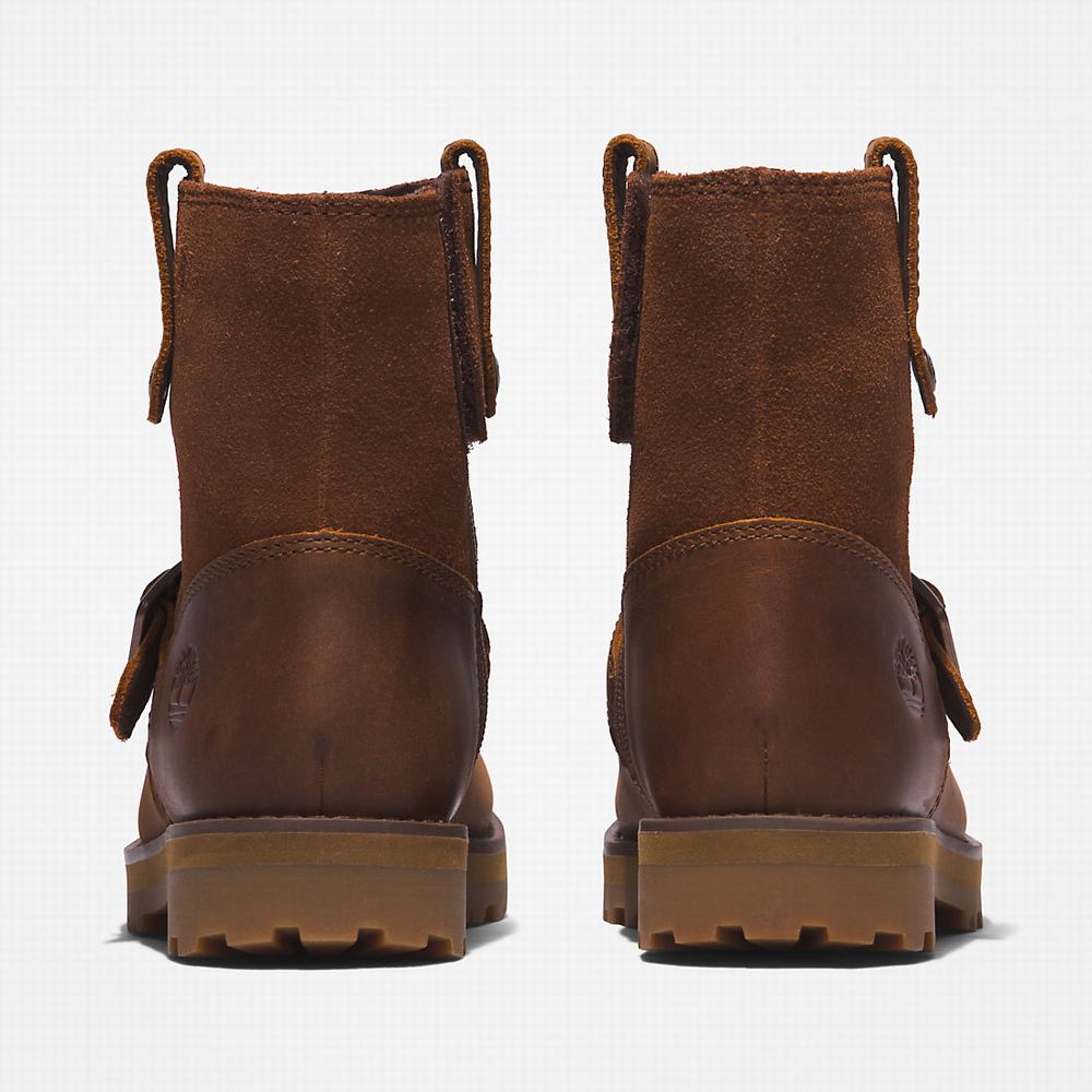 Timberland Courma Warm-lined Bot Çocuk Kahverengi | TR-6498Z