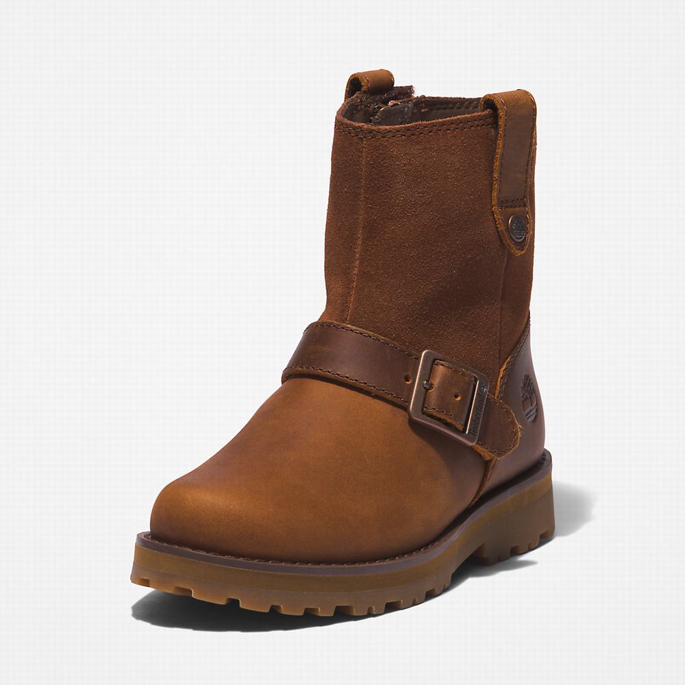 Timberland Courma Warm-lined Bot Çocuk Kahverengi | TR-6498Z