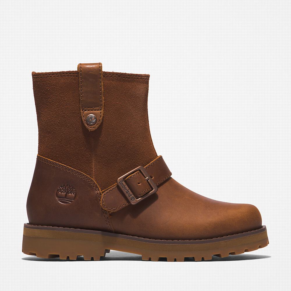 Timberland Courma Warm-lined Bot Çocuk Kahverengi | TR-6498Z