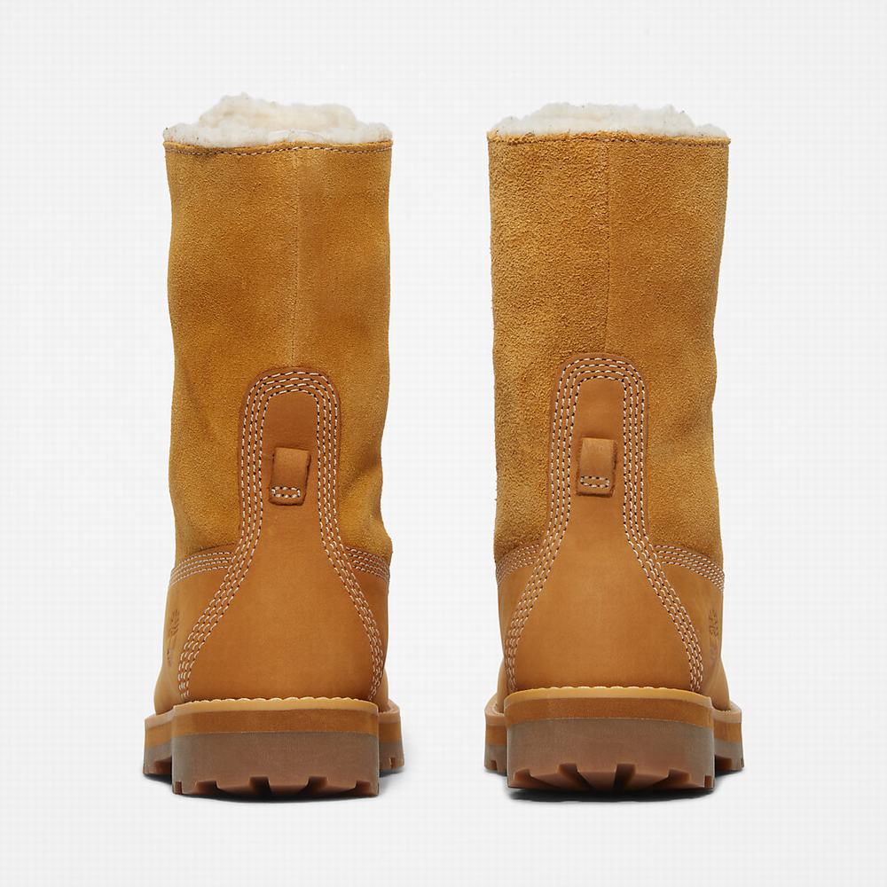 Timberland Courma Warm-lined Fold-Down Bot Çocuk Açık Kahverengi | TR-0849Q