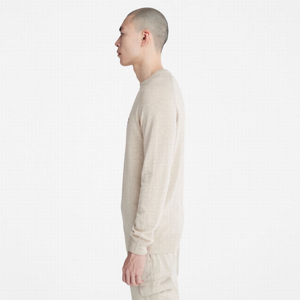Timberland Crewneck Raglan Süveter Erkek Açık Gri | TR-9350Q