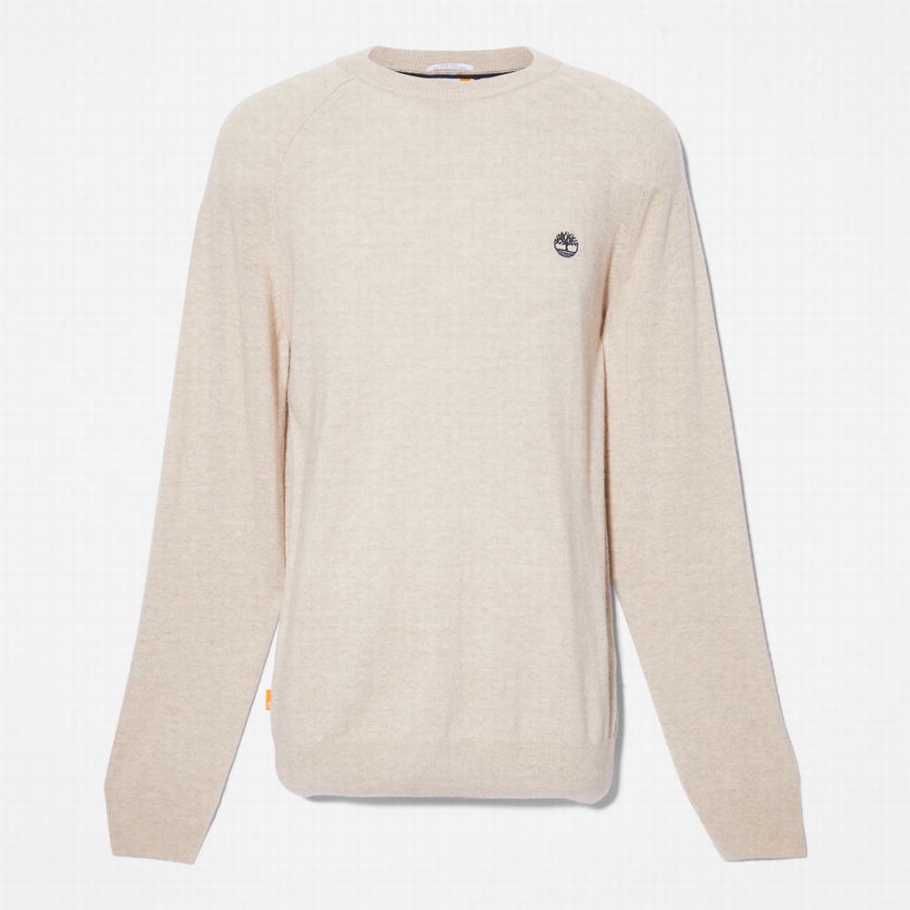 Timberland Crewneck Raglan Süveter Erkek Açık Gri | TR-9350Q