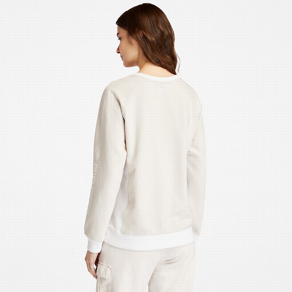 Timberland Crewneck Tişörtü Kadın Beyaz | TR-7125A