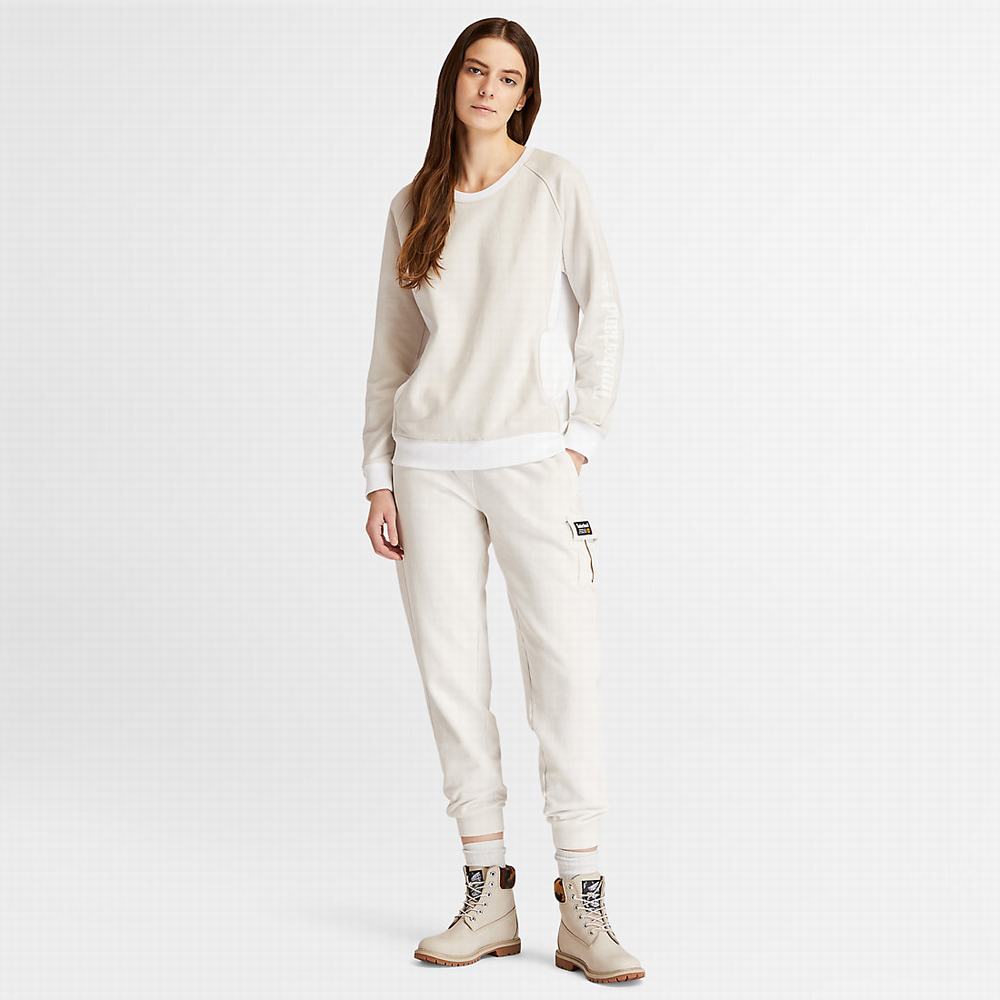 Timberland Crewneck Tişörtü Kadın Beyaz | TR-7125A