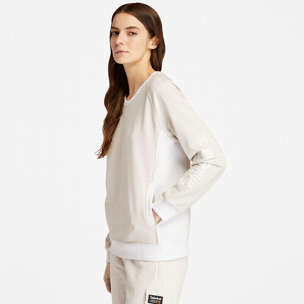 Timberland Crewneck Tişörtü Kadın Beyaz | TR-7125A