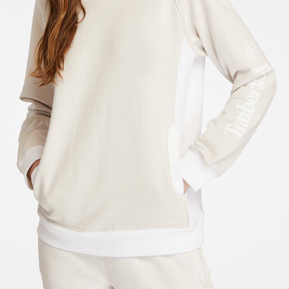 Timberland Crewneck Tişörtü Kadın Beyaz | TR-7125A
