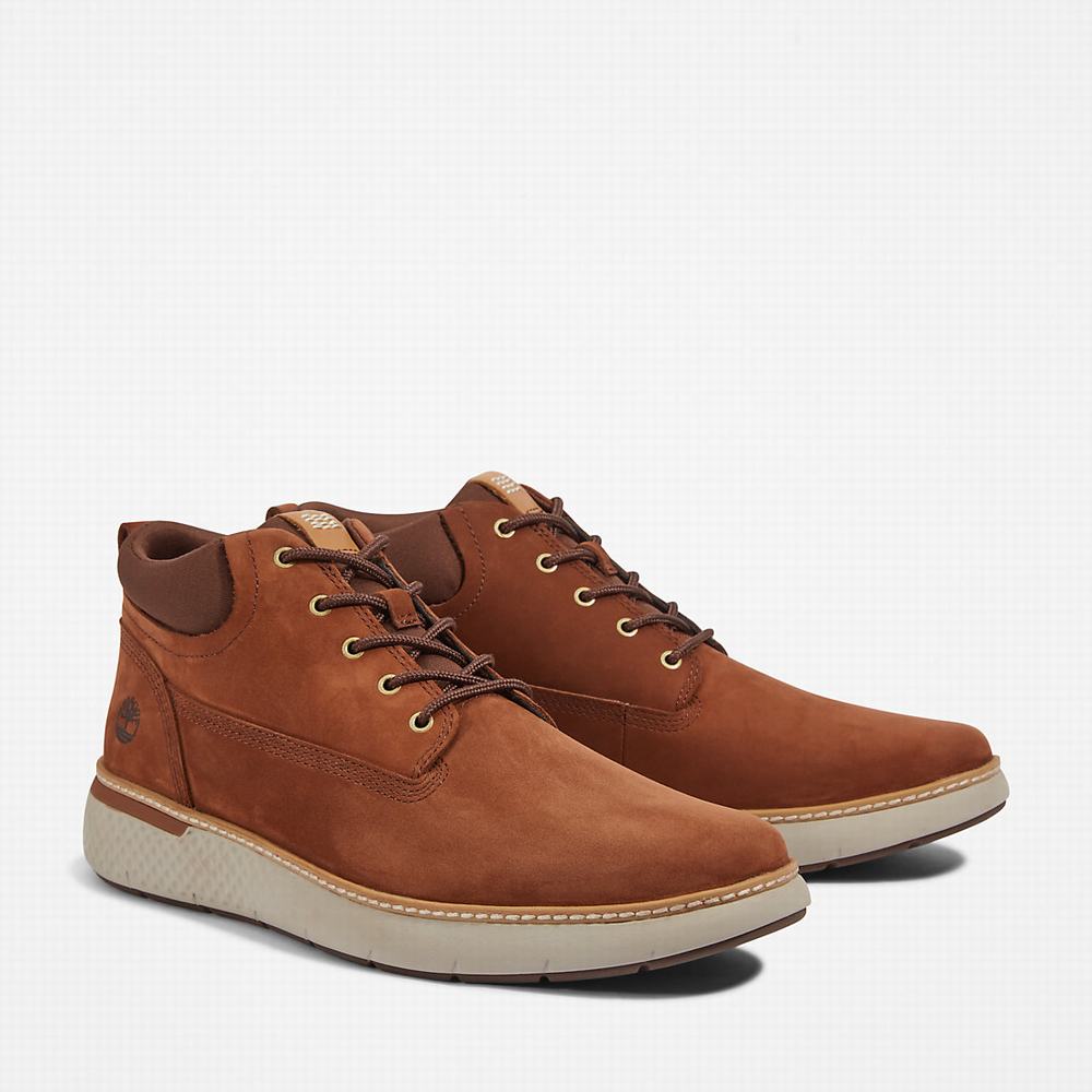 Timberland Cross Mark Chukka Bot Erkek Kahverengi | TR-3784G
