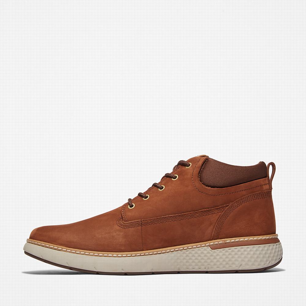 Timberland Cross Mark Chukka Bot Erkek Kahverengi | TR-3784G