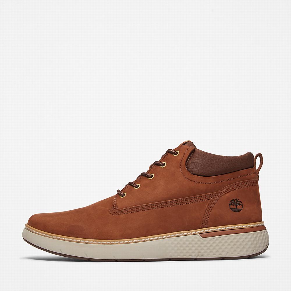 Timberland Cross Mark Chukka Bot Erkek Kahverengi | TR-3784G