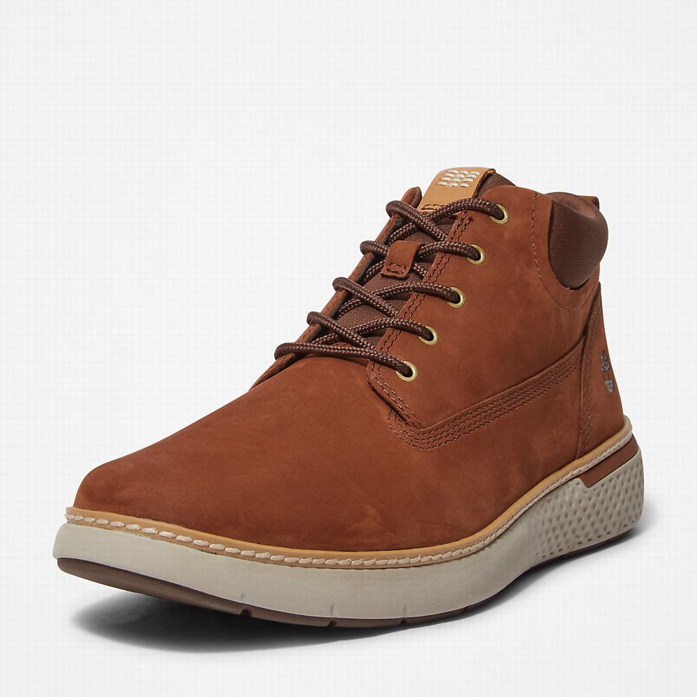 Timberland Cross Mark Chukka Bot Erkek Kahverengi | TR-3784G