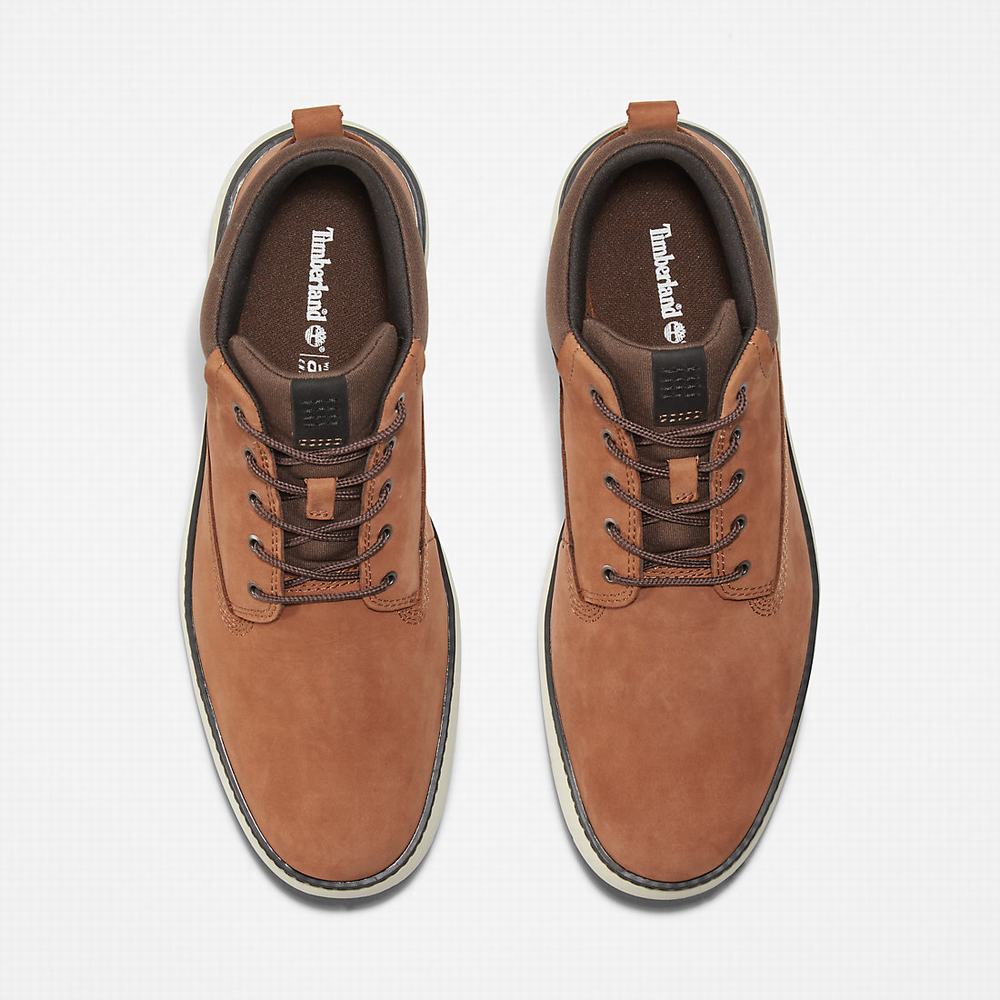 Timberland Cross Mark Chukka Bot Erkek Koyu Kahverengi | TR-4079H