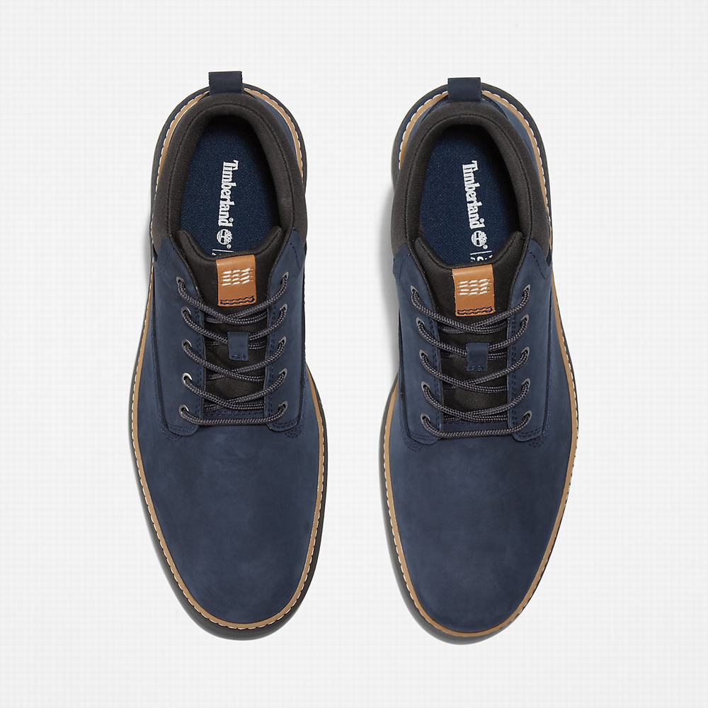 Timberland Cross Mark Chukka Bot Erkek Lacivert | TR-6827L