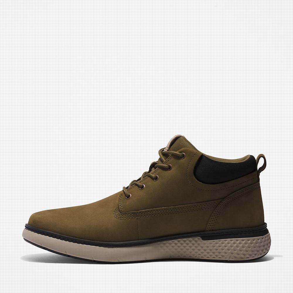 Timberland Cross Mark Chukka Bot Erkek Yeşil | TR-1358K