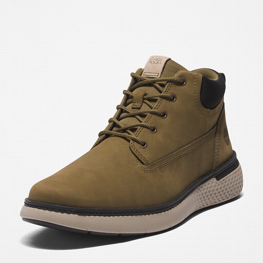 Timberland Cross Mark Chukka Bot Erkek Yeşil | TR-1358K