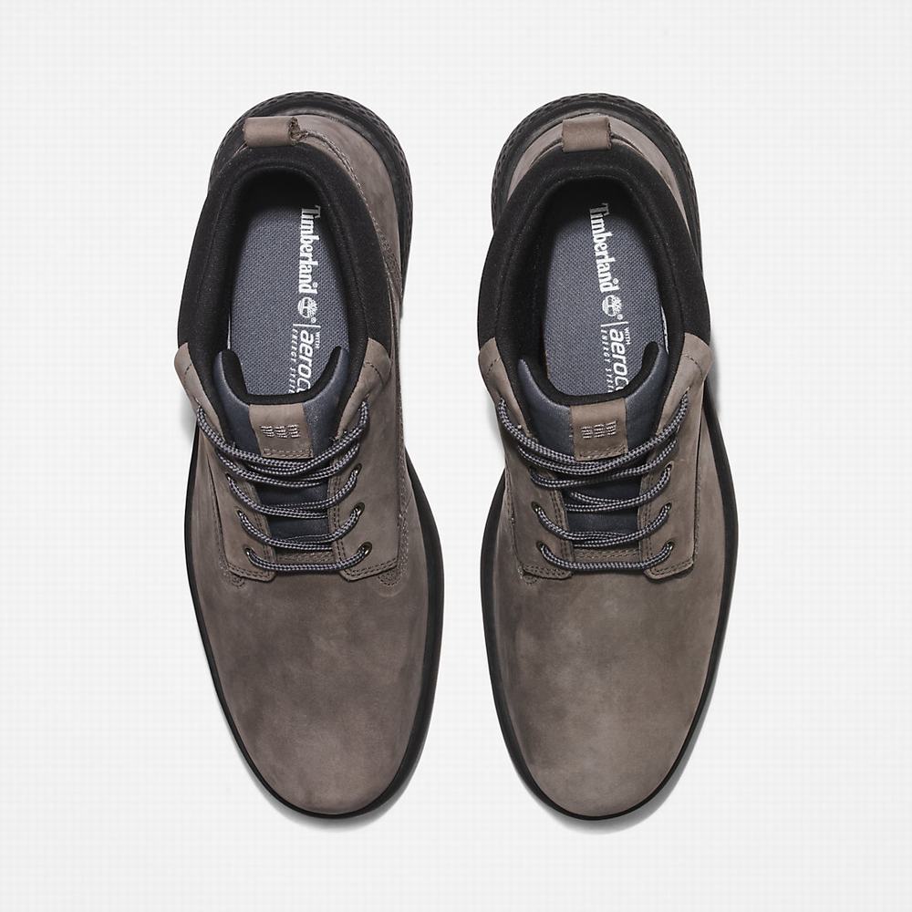 Timberland Cross Mark Gore-Tex® Chukka Bot Erkek Gri | TR-4283Z