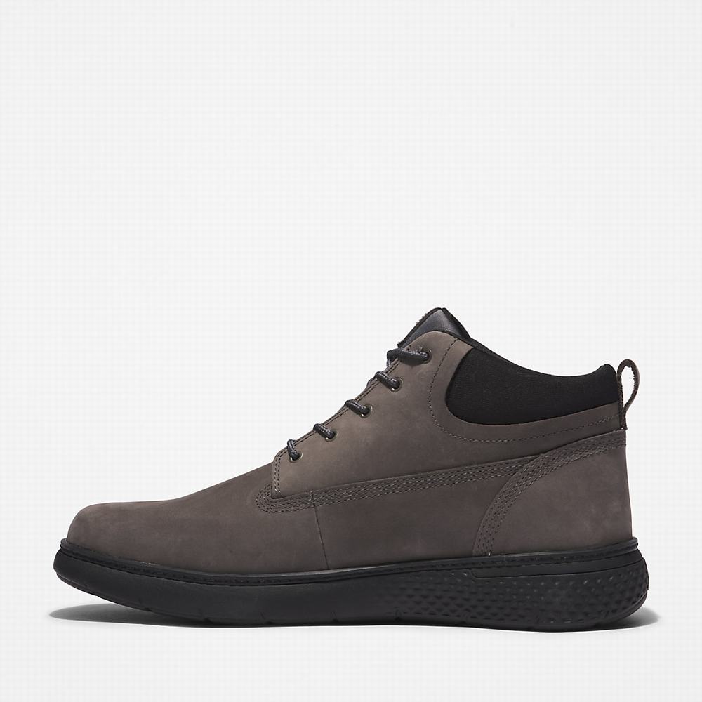 Timberland Cross Mark Gore-Tex® Chukka Bot Erkek Gri | TR-4283Z