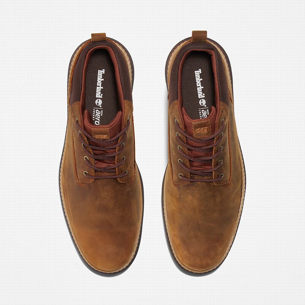 Timberland Cross Mark Gore-Tex® Chukka Bot Erkek Kahverengi | TR-5327F