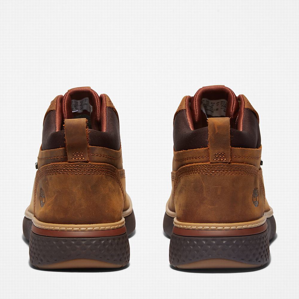 Timberland Cross Mark Gore-Tex® Chukka Bot Erkek Kahverengi | TR-5327F