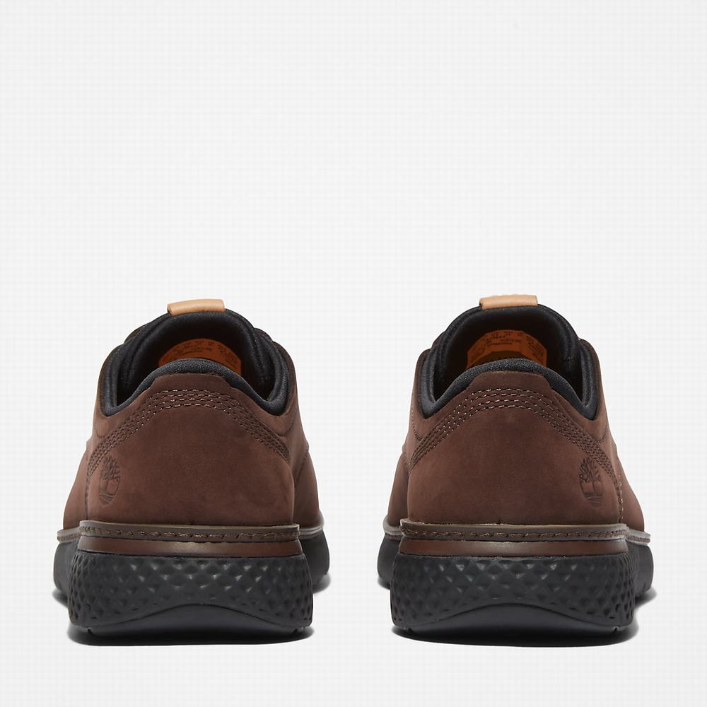 Timberland Cross Mark Oxford Ayakkabı Erkek Koyu Kahverengi | TR-7065C