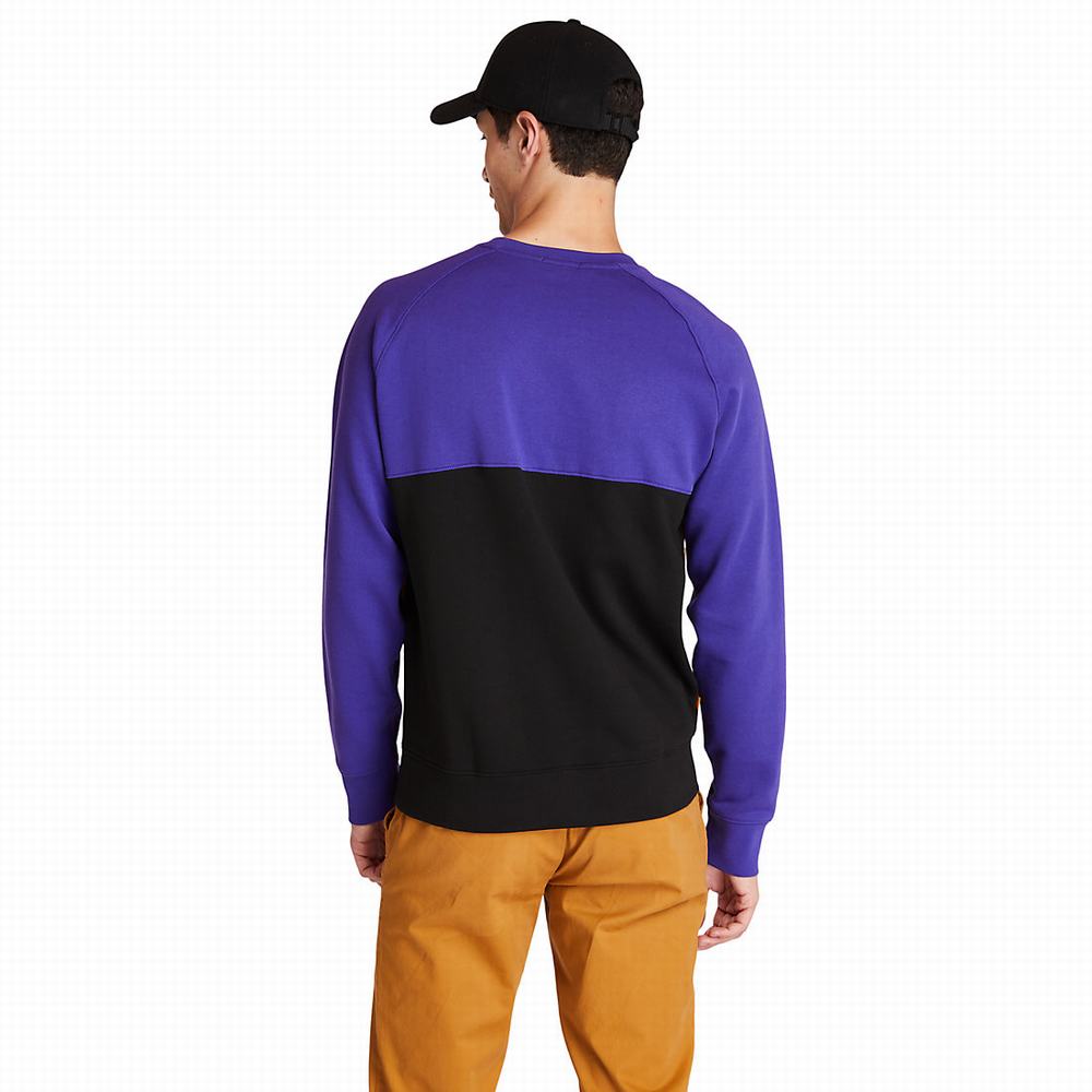 Timberland Cut-and-sew Tişörtü Erkek Koyu Mavi | TR-5718D