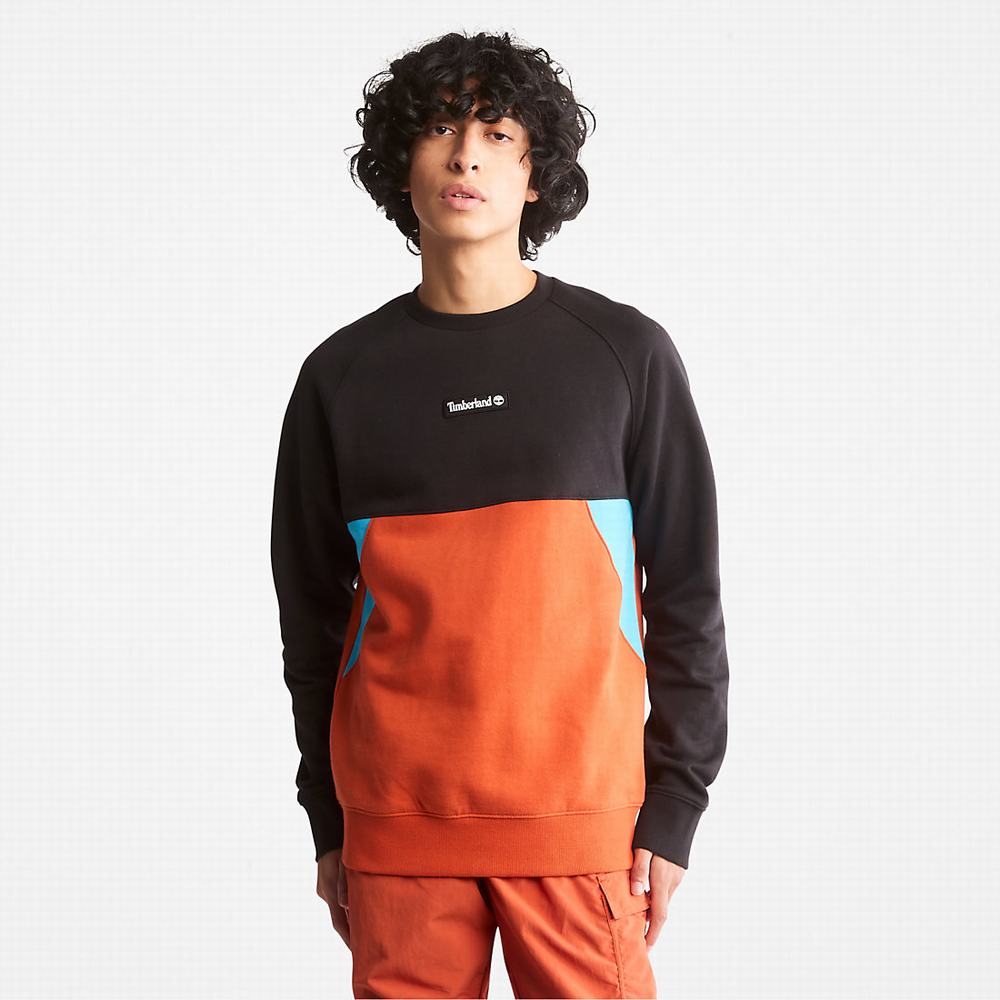 Timberland Cut-and-sew Tişörtü Erkek Turuncu | TR-6378F