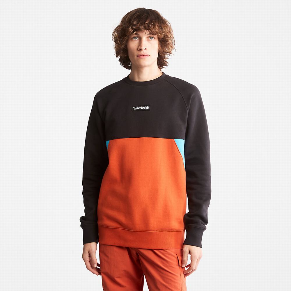 Timberland Cut-and-sew Tişörtü Erkek Turuncu | TR-6378F