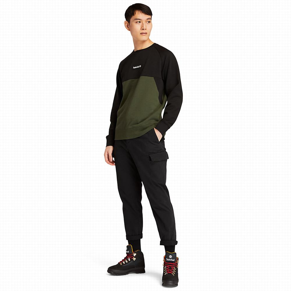 Timberland Cut-and-sew Tişörtü Kadın Koyu Yeşil | TR-1527Y