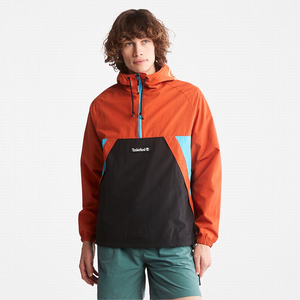 Timberland DWR Zip-Neck Windbreaker Rüzgarlık Kadın Turuncu | TR-2906Q