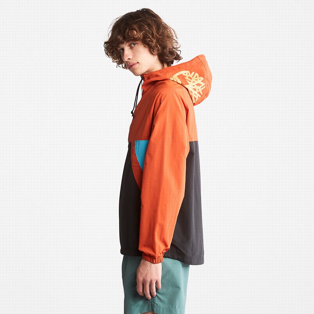 Timberland DWR Zip-Neck Windbreaker Rüzgarlık Kadın Turuncu | TR-2906Q