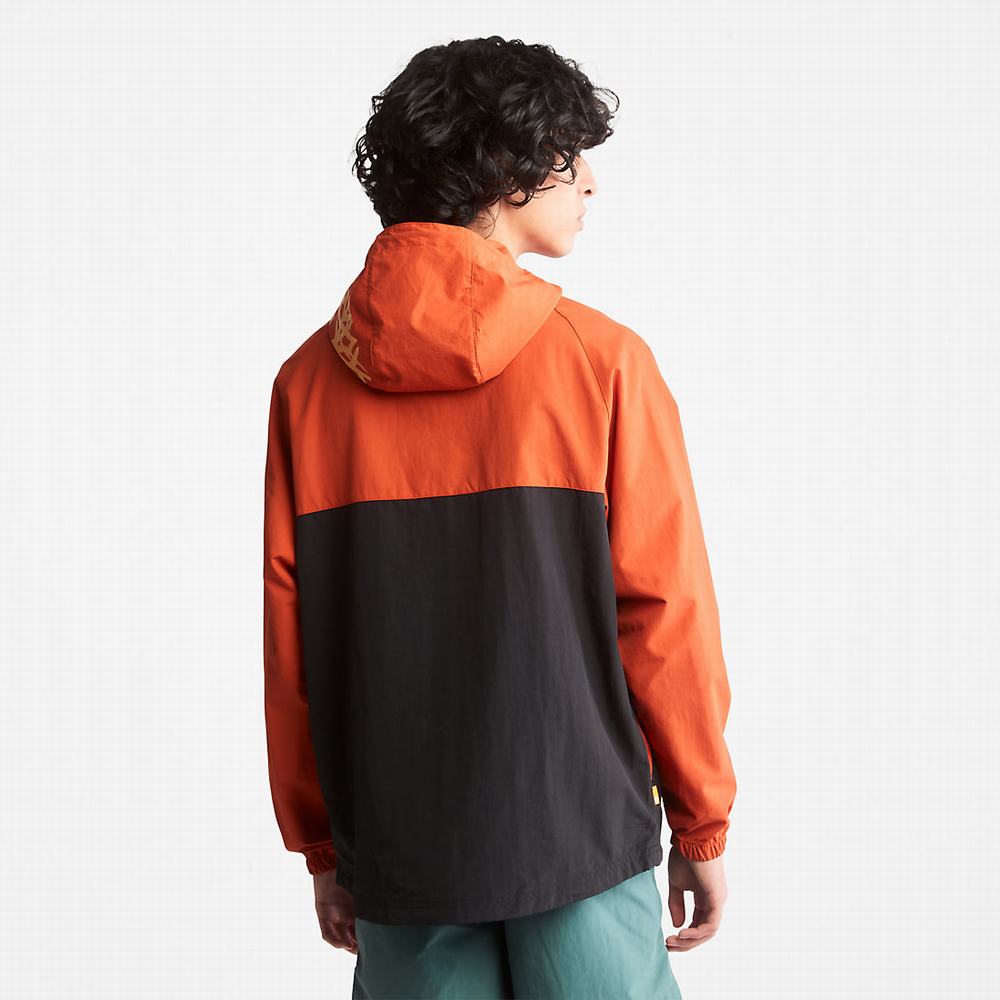 Timberland DWR Zip-Neck Windbreaker Rüzgarlık Kadın Turuncu | TR-2906Q