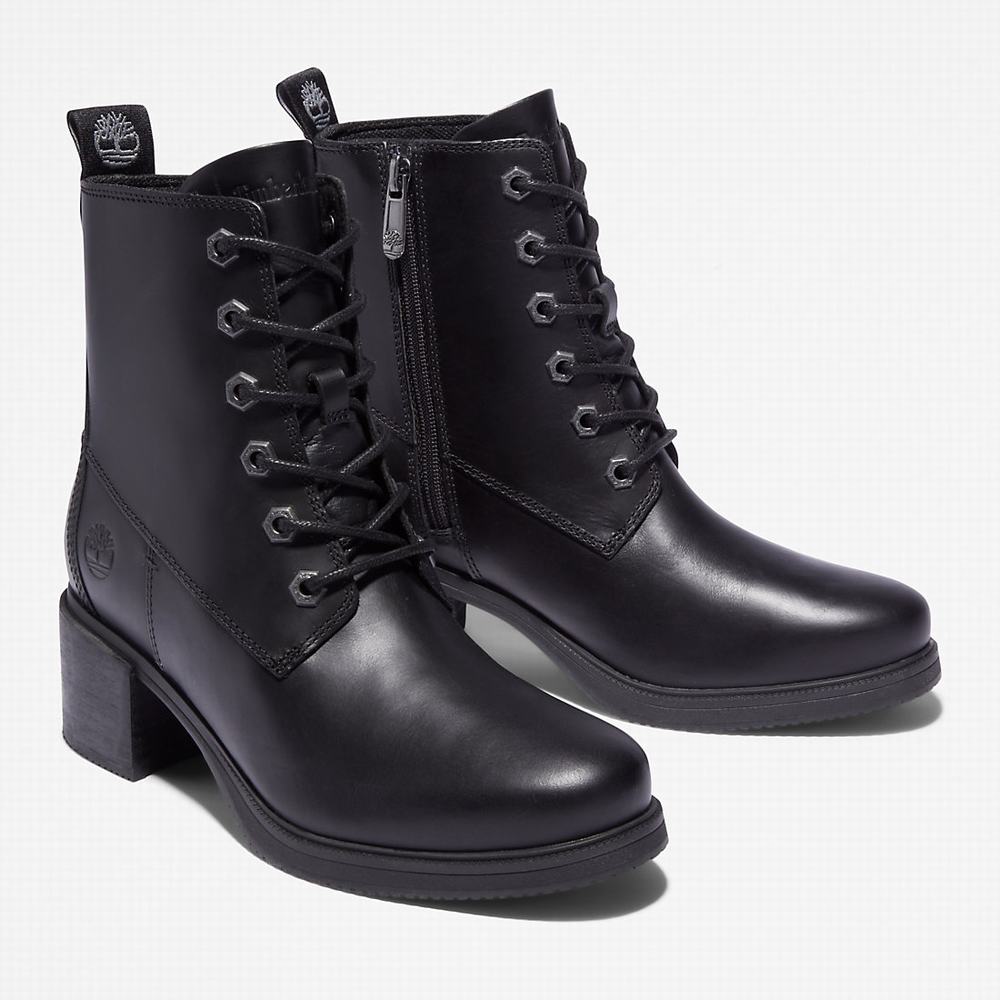 Timberland Dalston Vibe 6 Inch Bot Kadın Siyah | TR-7109D