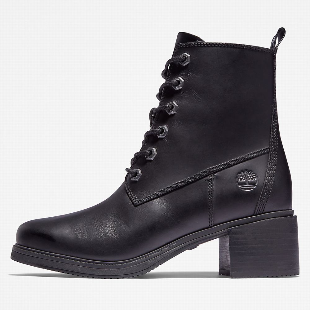 Timberland Dalston Vibe 6 Inch Bot Kadın Siyah | TR-7109D
