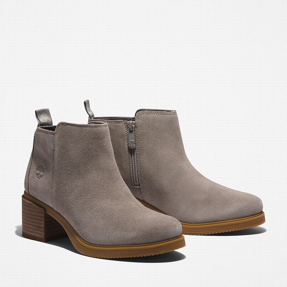 Timberland Dalston Vibe Shootie Bot Kadın Gri | TR-1493Z