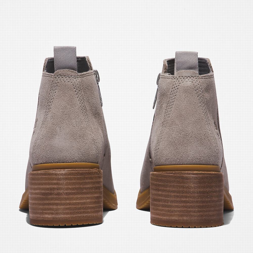 Timberland Dalston Vibe Shootie Bot Kadın Gri | TR-1493Z
