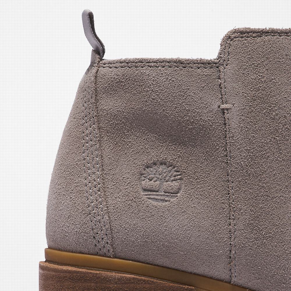 Timberland Dalston Vibe Shootie Bot Kadın Gri | TR-1493Z