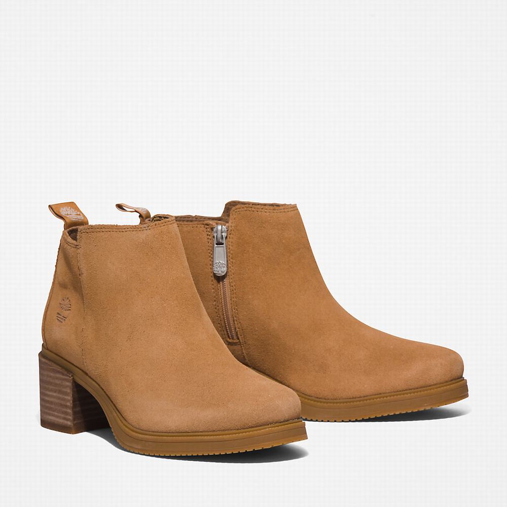 Timberland Dalston Vibe Shootie Bot Kadın Bej Rengi | TR-6057X