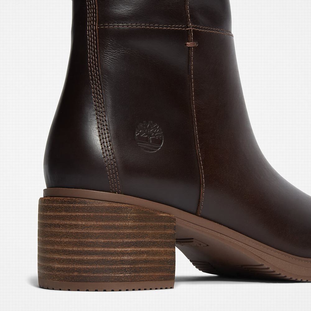 Timberland Dalston Vibe Tall Çizme Kadın Kahverengi | TR-7051V