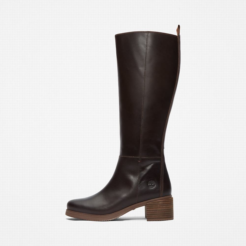 Timberland Dalston Vibe Tall Çizme Kadın Kahverengi | TR-7051V