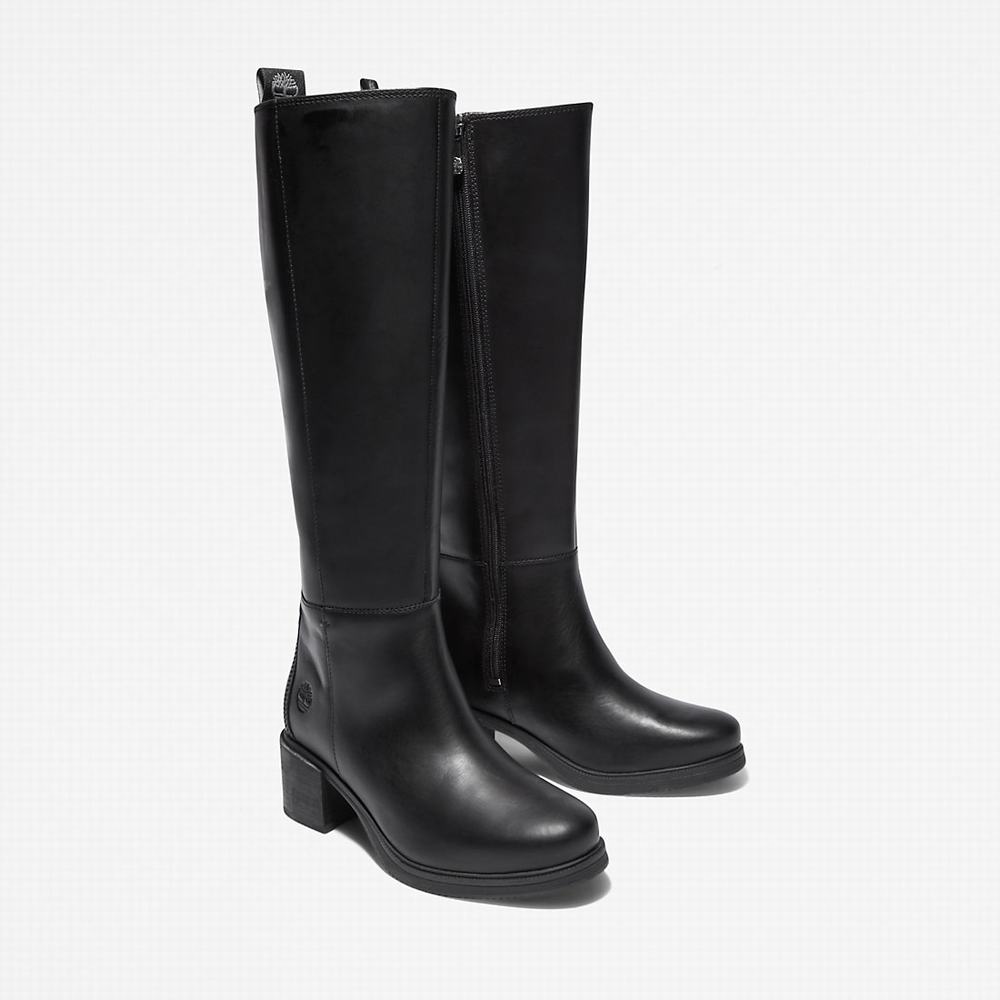 Timberland Dalston Vibe Tall Çizme Kadın Siyah | TR-9813C