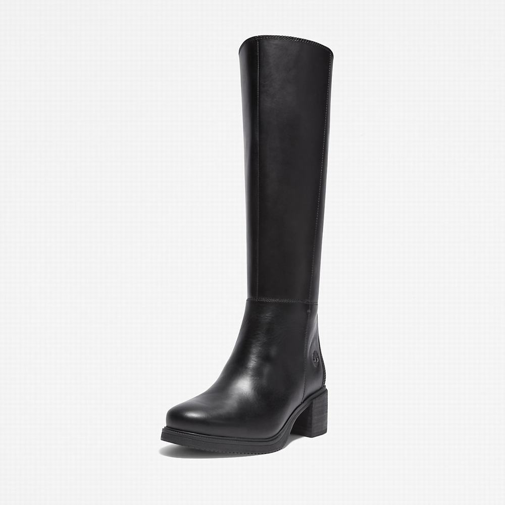 Timberland Dalston Vibe Tall Çizme Kadın Siyah | TR-9813C