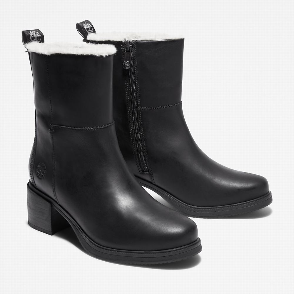 Timberland Dalston Vibe Winter Bot Kadın Siyah | TR-6743Z