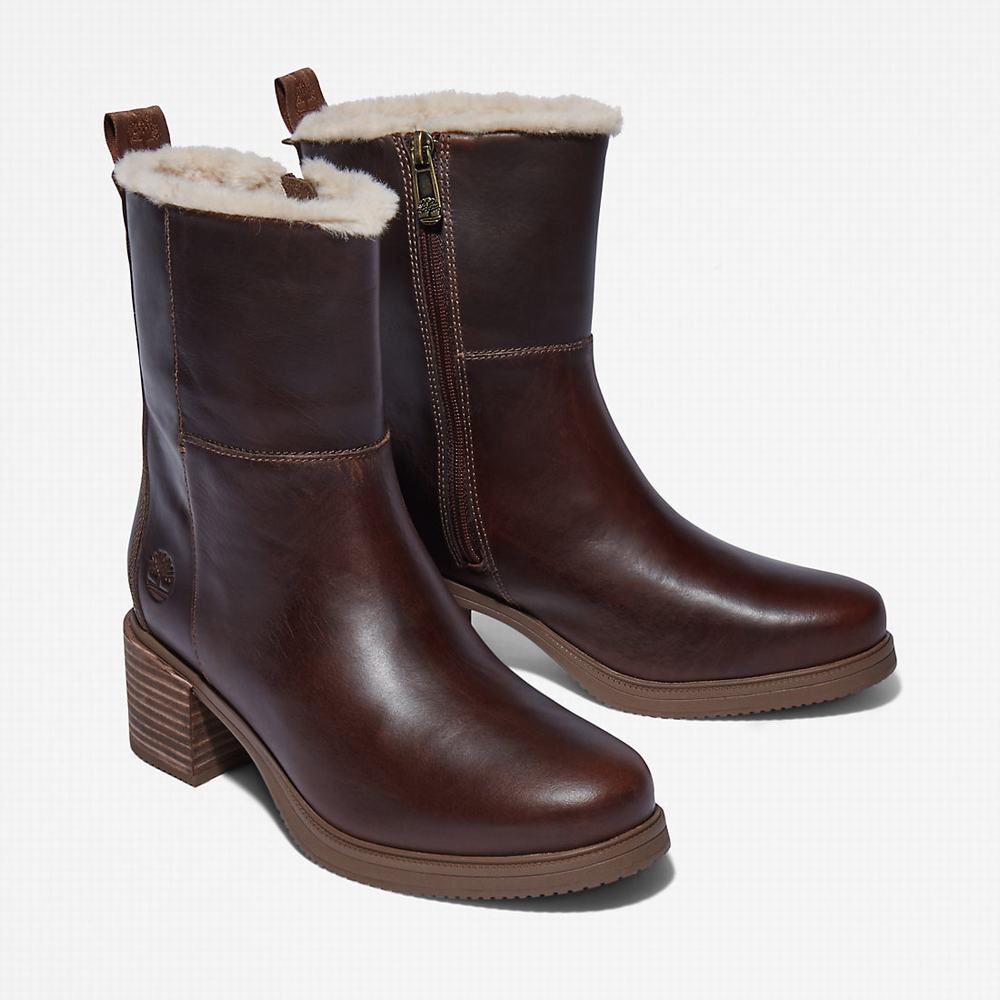 Timberland Dalston Vibe Winter Bot Kadın Kahverengi | TR-9786X