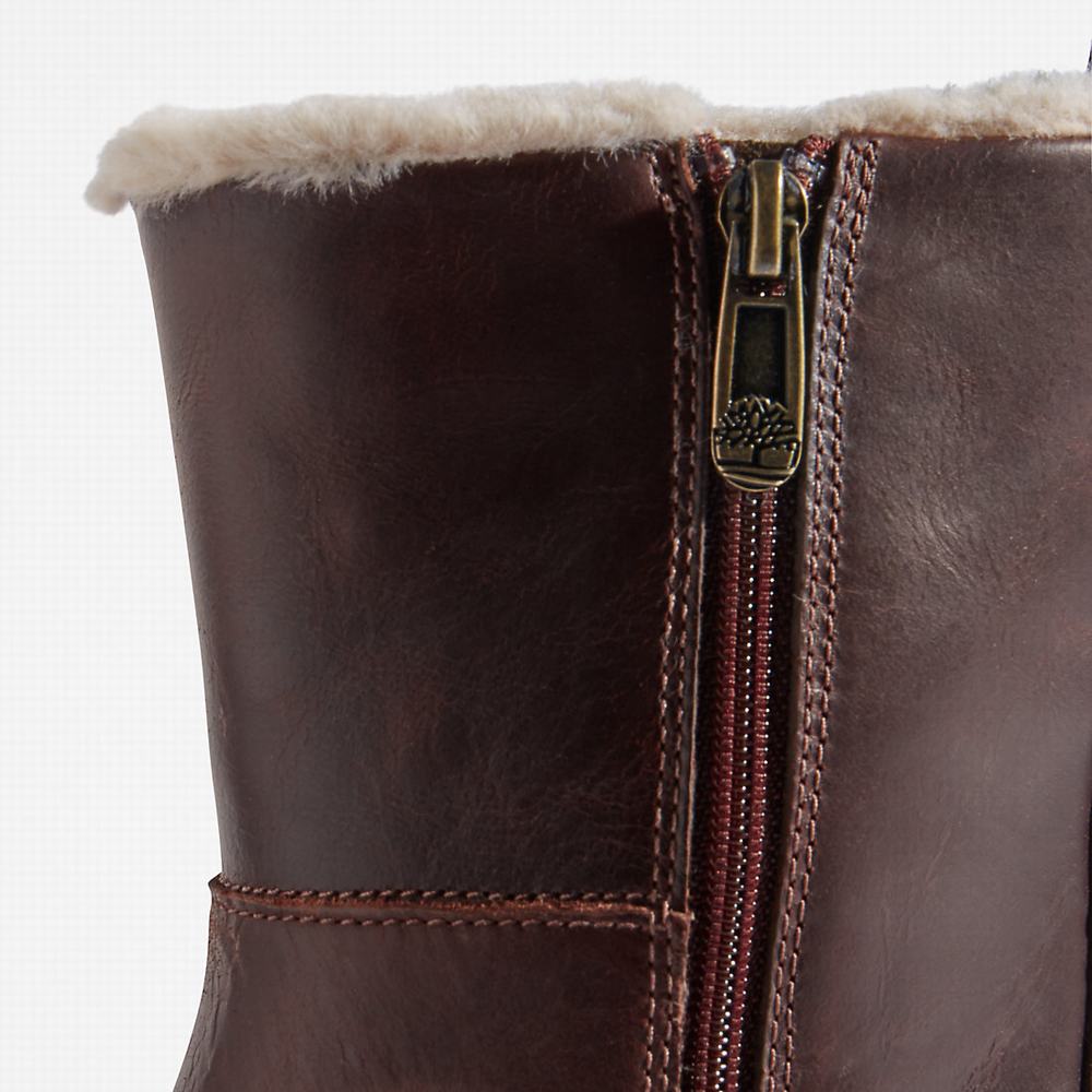 Timberland Dalston Vibe Winter Bot Kadın Kahverengi | TR-9786X