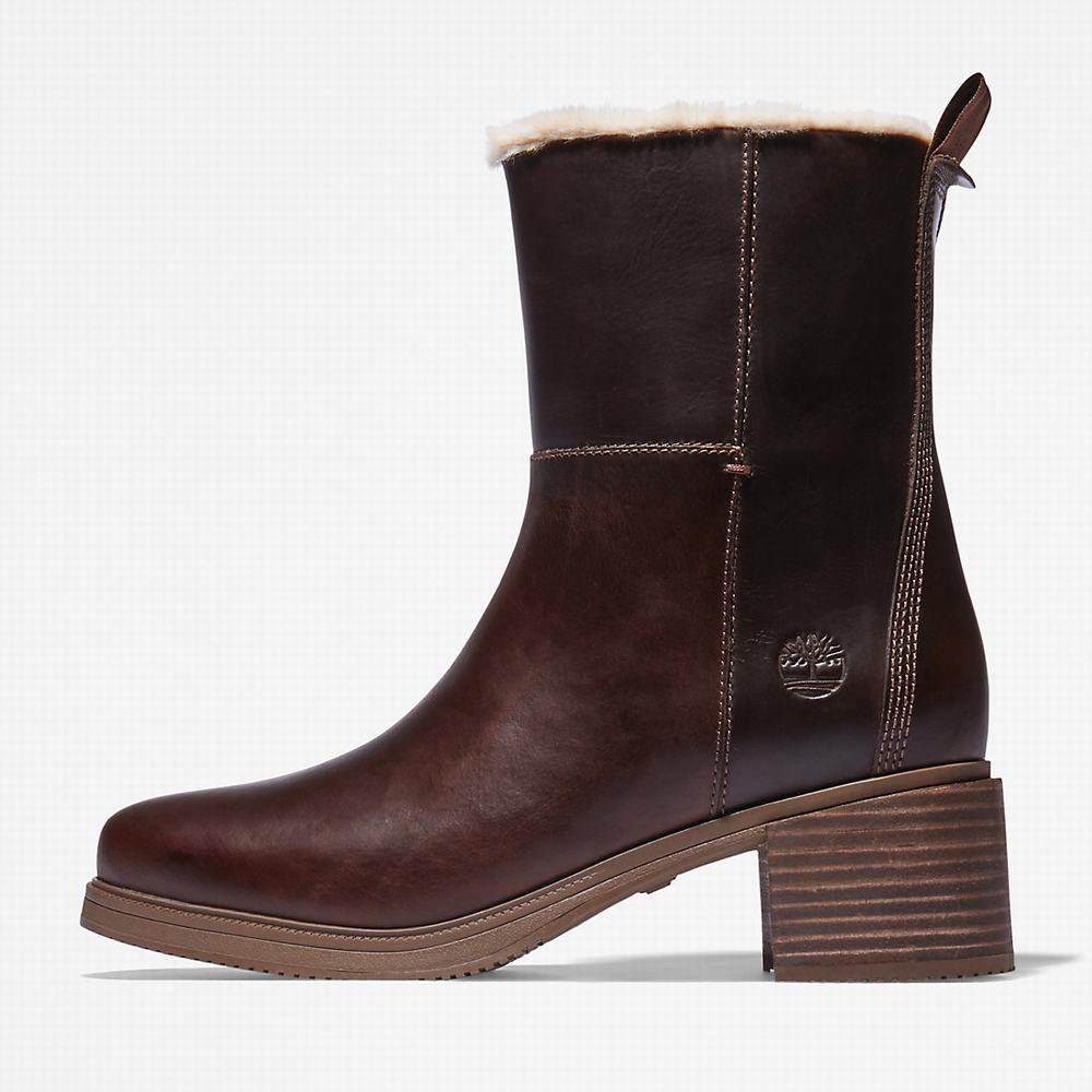 Timberland Dalston Vibe Winter Bot Kadın Kahverengi | TR-9786X